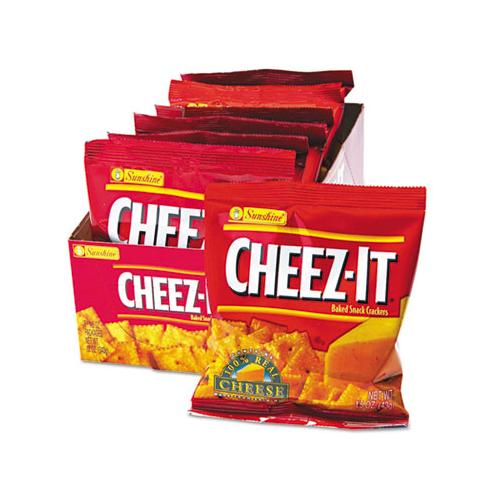 Cheez-it Crackers, 1.5 Oz Single-serving Snack Pack, 8-box