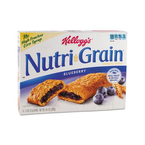 Nutri-grain Soft Baked Breakfast Bars, Blueberry, Indv Wrapped 1.3 Oz Bar, 16-box