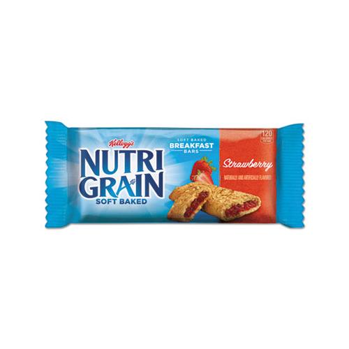 Nutri-grain Soft Baked Breakfast Bars, Strawberry, Indv Wrapped 1.3 Oz Bar, 16-box