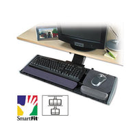 Adjustable Keyboard Platform With Smartfit System, 21.25w X 10d, Black