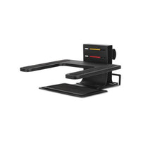 Adjustable Laptop Stand, 10" X 12 1-2" X 3" - 7"h, Black