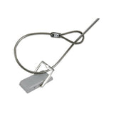 Desk Mount Cable Anchor, Gray-white