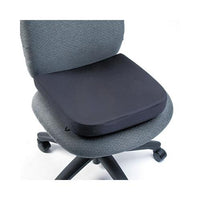 Memory Foam Seat Rest, 13.5w X 14.5d X 2h, Black