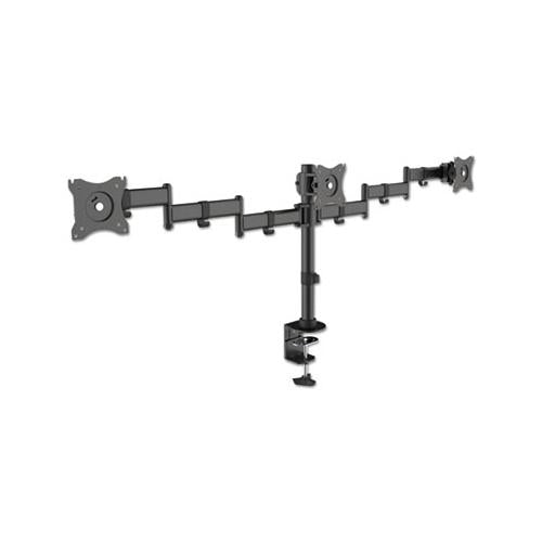 Articulating Multiple Monitor Arms For Three Monitors, Desk Mount
