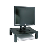 Single Level Height-adjustable Stand, 17 X 13 1-4 X 3 To 6 1-2, Black