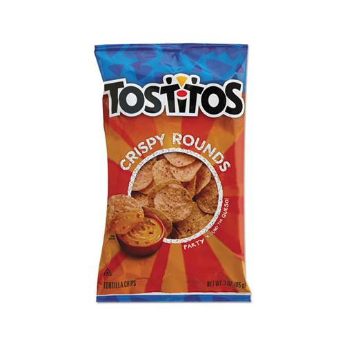 Tortilla Chips Crispy Rounds, 3 Oz Bag, 28-carton