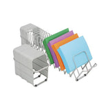 Flexifile Expandable Collator To Organizer, 24 Sections, Letter To Legal Size Files, 6.5" X 10.25" X 10.5", Silver