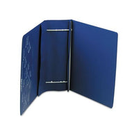 Varicap Expandable Binder, 2 Posts, 6" Capacity, 11 X 8.5, Blue