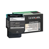 C540a1kg Return Program Toner, 1000 Page-yield, Black