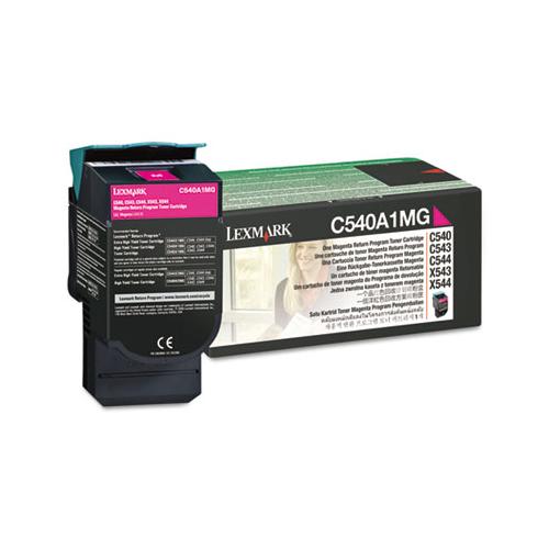 C540a1mg Return Program Toner, 1000 Page-yield, Magenta