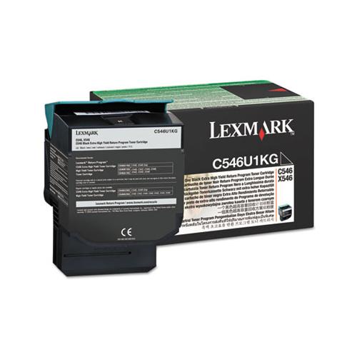 C546u1kg Return Program Extra High-yield Toner, 8000 Page-yield, Black