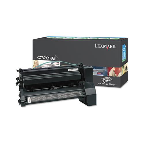 C782x1kg Extra High-yield Toner, 15000 Page-yield, Black