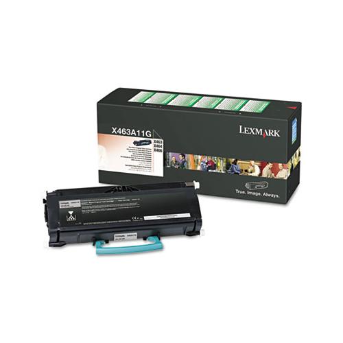 X463a11g (x463-x464-x466) Return Program Toner, 3500 Page-yield, Black