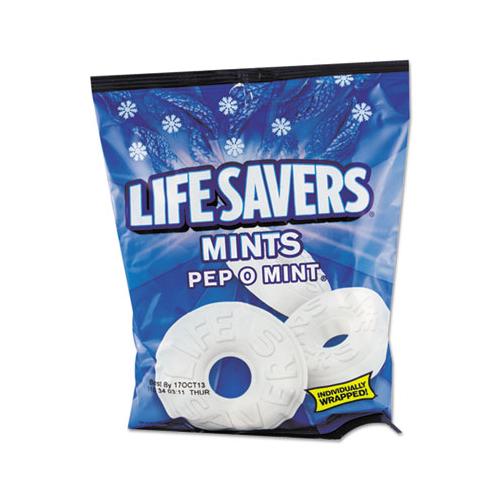 Hard Candy Mints, Pep-o-mint, Individually Wrapped, 6.25 Oz Bag