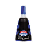 Ultra Gel Control Super Glue, 0.14 Oz, Dries Clear