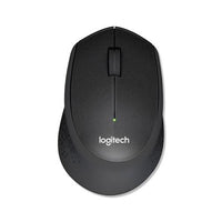 M330 Silent Plus Mouse, 2.4 Ghz Frequency-33 Ft Wireless Range, Right Hand Use, Black