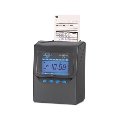 Totalizing Time Recorder, Gray, Electronic, Automatic