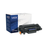 Compatible Ce255x(m) (55xm) High-yield Micr Toner, 12500 Page-yield, Black