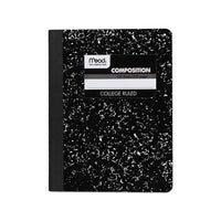 Square Deal Composition Book, Medium-college Rule, Black Cover, 9.75 X 7.5, 100 Sheets