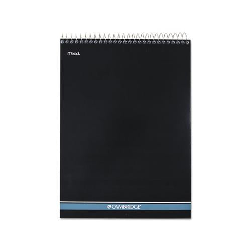 Stiff-back Wire Bound Notebook, 1 Subject, Medium-college Rule, Navy Cover, 8.5 X 11.5, 70 Sheets