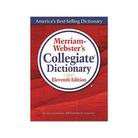 Merriam-webster’s Collegiate Dictionary, 11th Edition, Hardcover, 1,664 Pages