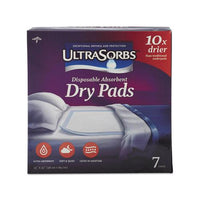 Ultrasorbs Disposable Dry Pads, 23" X 35", White, 7-box, 6-carton