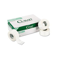 First Aid Cloth Silk Tape, 1" Core, 2" X 10 Yds, White, 6-pack