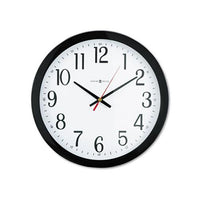 Gallery Wall Clock, 16" Overall Diameter, Black Case, 1 Aa (sold Separately)