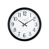 Gallery Wall Clock, 16" Overall Diameter, Black Case, 1 Aa (sold Separately)