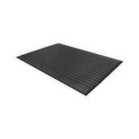 Air Step Antifatigue Mat, Polypropylene, 24 X 36, Black