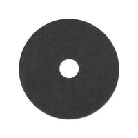 Low-speed Stripper Floor Pad 7200, 17" Diameter, Black, 5-carton