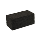 Grill Cleaner, Grill Brick, 4 X 8 X 3.5, Black, 12-carton