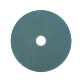 Ultra High-speed Floor Burnishing Pads 3100, 27" Diameter, Aqua, 5-carton