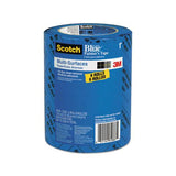 Original Multi-surface Painter's Tape, 3" Core, 0.94" X 60 Yds, Blue, 6-pack