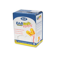 E·a·rsoft Blasts Earplugs, Corded, Foam, Yellow Neon, 200 Pairs