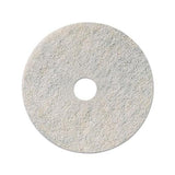 Niagara Natural White Burnishing Pad, 27" Diameter, 5-carton