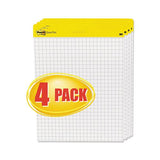 Self-stick Easel Pads, 25 X 30, White, 30 Sheets, 4-carton