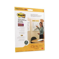 Self-stick Wall Pad, 20 X 23, White, 20 Sheets, 4-carton