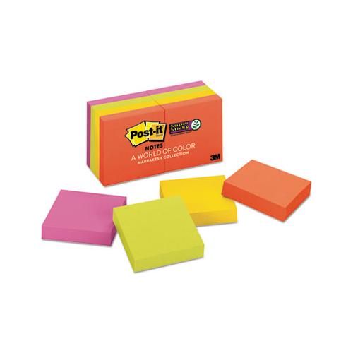 Pads In Marrakesh Colors, 2 X 2, 90-sheet, 8-pack