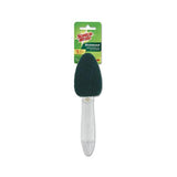 Heavy-duty Soap-dispensing Dishwand, 2 1-2" X 9 1-2", Yellow-green