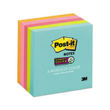 Pads In Miami Colors, 3 X 3, 90-pad, 5 Pads-pack