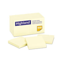 Self-stick Notes, 3 X 3, Yellow, 100-sheet, 18-pack