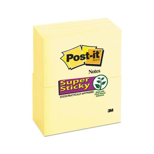 Canary Yellow Note Pads, 3 X 5, 90-sheet, 12-pack