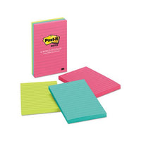 Original Pads In Cape Town Colors, Lined, 4 X 6, 100-sheet, 3-pack