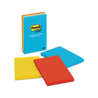 Original Pads In Jaipur Colors, Lined, 4 X 6, 100-sheet, 3-pack