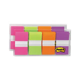 Page Flags In Portable Dispenser, Bright, 160 Flags-dispenser