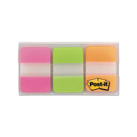 1" Tabs, 1-5-cut Tabs, Assorted Brights, 1" Wide, 66-pack