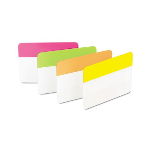 2" And 3" Tabs, 1-5-cut Tabs, Assorted Brights, 2" Wide, 24-pack