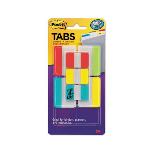 Tabs Value Pack, 1-5-cut And 1-3-cut Tabs, Assorted Colors, 1" And 2" Wide, 114-pack