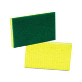Medium-duty Scrubbing Sponge, 3.6 X 6.1, Yellow-green, 20-carton